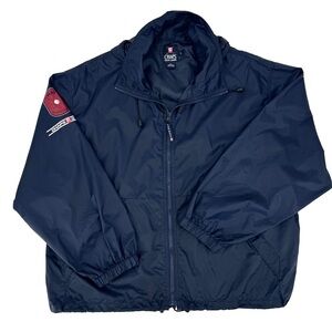 VTG RL CHAPS GOLF Full Zip Tuck-away Hood Wind Breaker